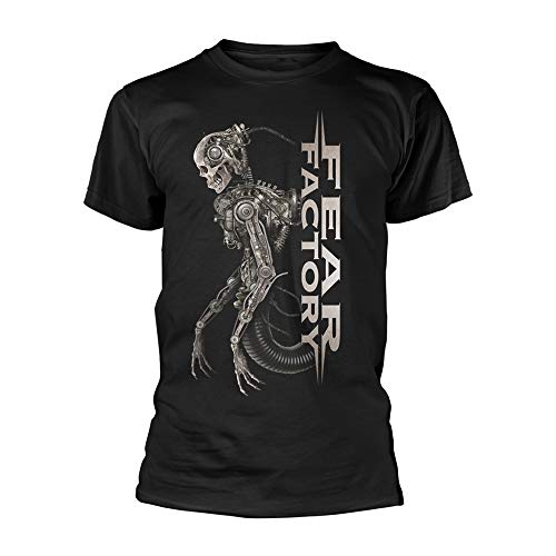 Fear Factory Mechanical Skeleton offiziell Männer T-Shirt Herren (Medium) von Tee Shack