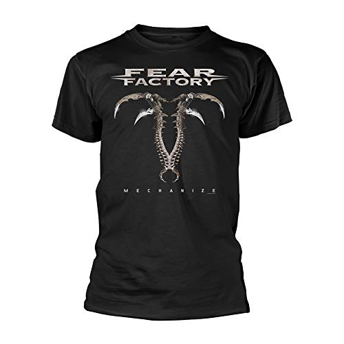 Fear Factory Mechanize offiziell Männer T-Shirt Herren (Large) von Tee Shack