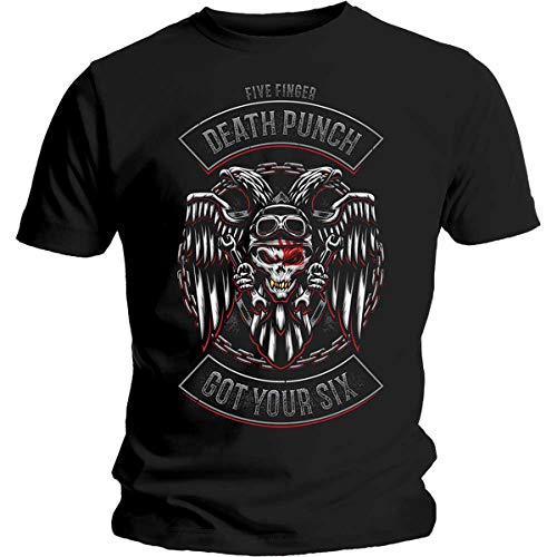 Five Finger Death Punch Got Your Six offiziell Männer T-Shirt Herren (XX-Large) von Tee Shack