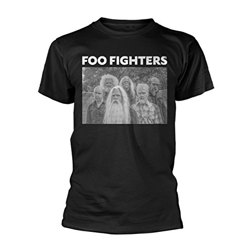 Foo Fighters Aged Dave Grohl Concrete and Gold offiziell Männer T-Shirt Herren (XX-Large) von Tee Shack