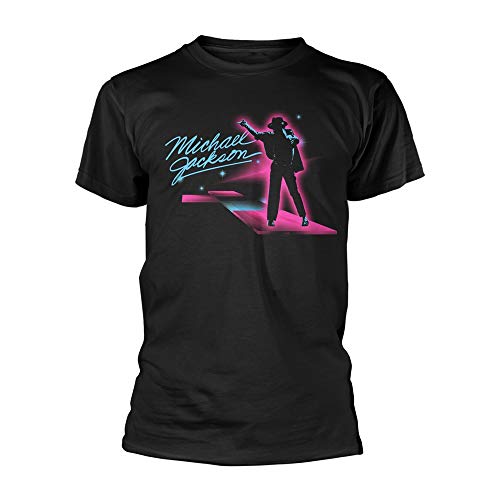 Michael Jackson Smooth Criminal Dance Pose offiziell Männer T-Shirt Herren (Medium) von Tee Shack