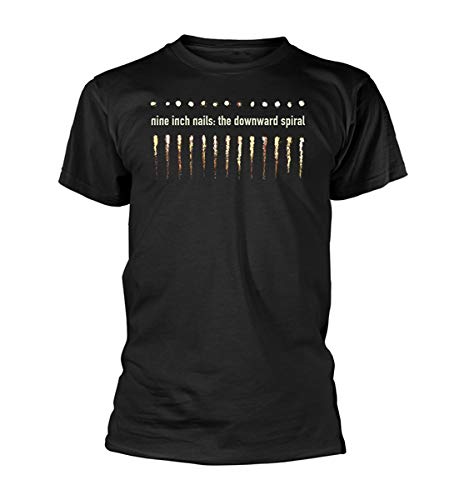 Nine Inch Nails The Downward Spiral offiziell Männer T-Shirt Herren (Medium) von Tee Shack