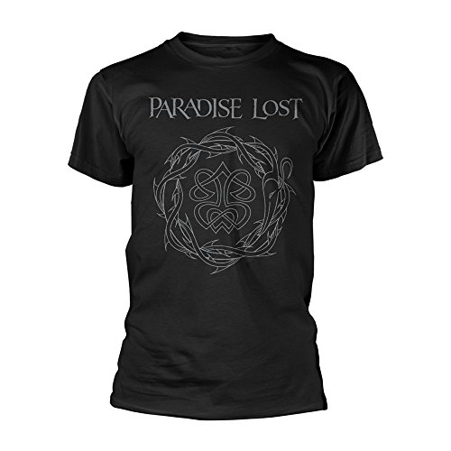 Paradise Lost Gothic Doom Metal Rock offiziell Männer T-Shirt Herren (Large) von Tee Shack