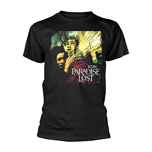 Paradise Lost Icon Gothic Doom Metal Rock offiziell Männer T-Shirt Herren (Large) von Tee Shack