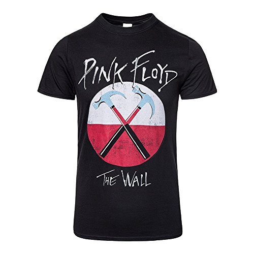 Pink Floyd Hammers The Wall Rock offiziell Männer T-Shirt Unisex Herren (Large) von Tee Shack