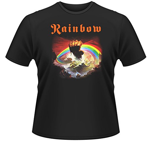 Rainbow Rising Ritchie Blackmore Rock offiziell Männer T-Shirt Herren (X-Large) von Tee Shack