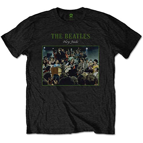 The Beatles Hey Jude Performance John Lennon offiziell Männer T-Shirt Herren (XX-Large) von Tee Shack