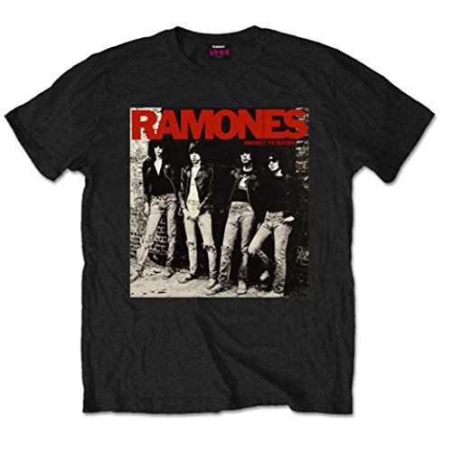 The Ramones Rocket to Russia Joey Dee Dee offiziell Männer T-Shirt Herren (XX-Large) von Tee Shack