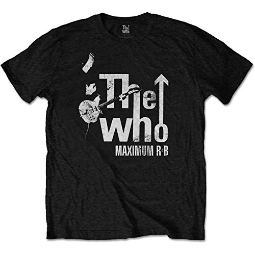 The Who Maximum R&B Pete Townshend Rock offiziell Männer T-Shirt Herren (XX-Large) von Tee Shack