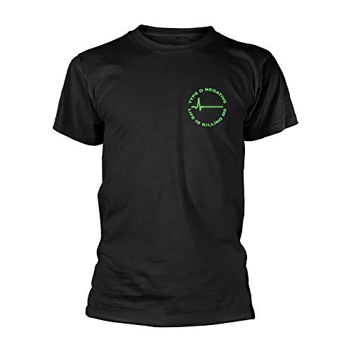 Type O Negative Life is Killing Me offiziell Männer T-Shirt Herren (Large) von Tee Shack