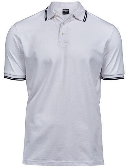 TeeJays Herren Men Stretch Polo Shirt Kurzarm Zweifarbig von TeeJays