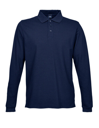 TeeJays Luxury Stretch Langarm Long Sleeve Poloshirt Polo von TeeJays