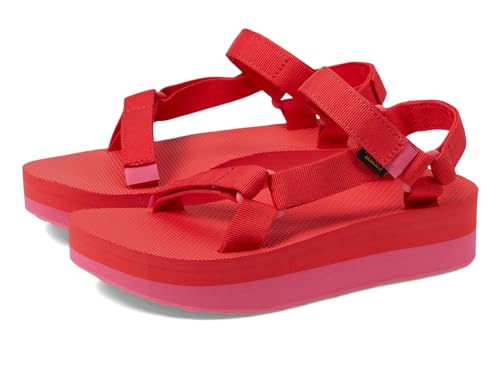 Teva Damen Flatform Universal, Knallpink (Hot Pink), 38 EU von Teva