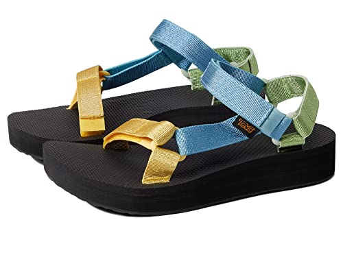 Teva Damen Midform Universal Sandale, Metallic Blue Multi, 41 EU von Teva