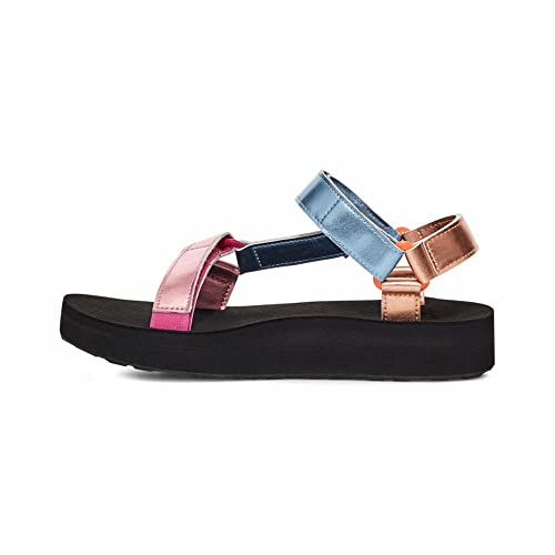 Teva Damen Midform Universalschimmer Sandale, Pink Multi, 41 EU von Teva