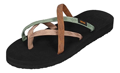 Teva Damen Olowahu Flipflop, Mixed B Maple Sugar Multi, 43 EU von Teva