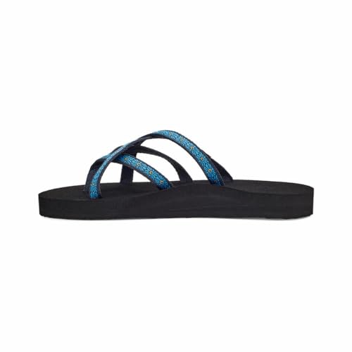 Teva Damen Olowahu Sandale, Flower Loom Marineblau, 37 EU von Teva