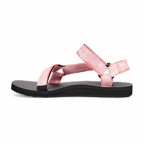 Teva Damen Original Universal Tie-dye Sandale, Rosa-Sorbet Pink, 38 EU von Teva