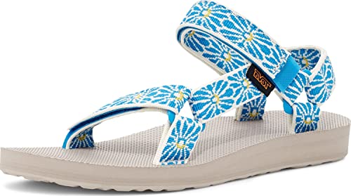 Teva Damen Original Universal Sandale, Flower Loom Birke Ibiza blau, 41 EU von Teva