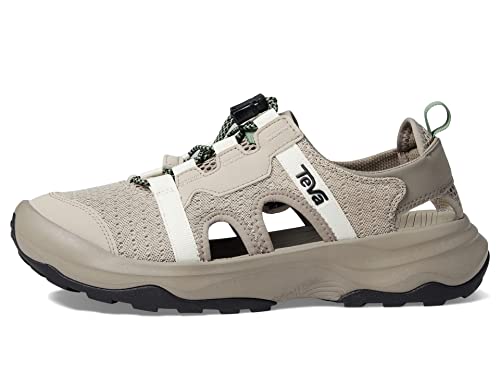 Teva Damen Outflow CT Sneaker, Feather Grey/Desert Taupe, 39 EU von Teva