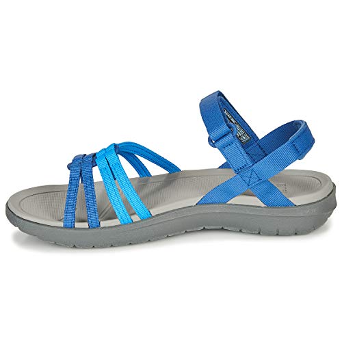 Teva Damen Sanborn COTA Womens Slingback Sandalen, Blau (Dark Blue/French Blue Dbfb) von Teva