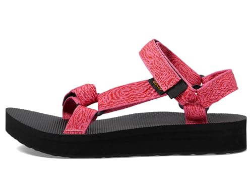 Teva Damen Slingback Sling Back Sandalen, Ripple Hot Pink, 42 EU von Teva