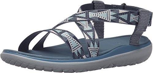 Teva Damen Terra-Float Livia W's Sport-& Outdoor Sandalen, Blau (Mosaic Vintage Blue-Mvblmosaic Vintage Blue-Mvbl), 41 EU von Teva