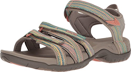 Teva Damen Tirra Womens Sport-& Outdoor Sandalen, Beige (Taupe Multi), 39 EU von Teva