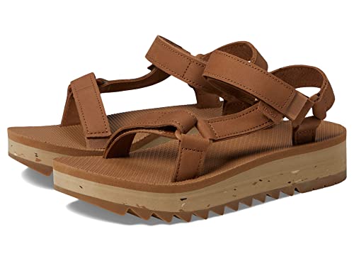 Teva W Universal Ceres Braun - Modische komfortable Damen Sandale, Größe EU 38 - Farbe Honey Brown von Teva