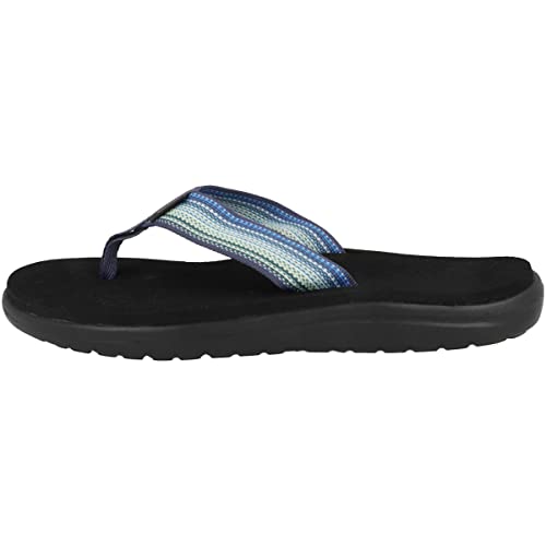 Teva Damen Voya Flip Womens Flipflop, ANTIGUOUS Navy Multi, 37 EU von Teva