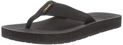 Teva Herren Umklappen Sandale, Textural, Schwarz/Grau, 42 EU von Teva