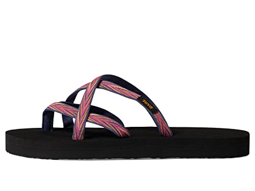 Teva Olowahu Sandale, Palms Indigo/Rose Violet, 40 EU von Teva