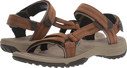 Teva Terra Fi Lite Leather W's Damen Sport- & Outdoor Sandalen, Braun (brown 556), EU 36 von Teva