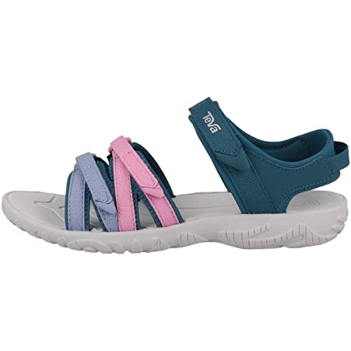 Teva Tirra Kids Sportsandale, Blue Coral Multi, 35 EU von Teva