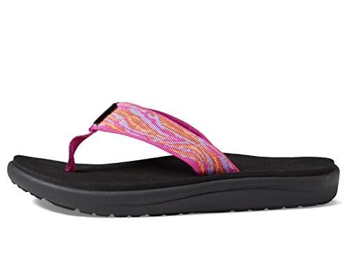 Teva Voya Flip Sandale, Waves Rose Violet, 40 EU von Teva