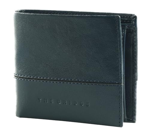 The Bridge Damiano Man Wallet Oltremare/Rutenio Scuro von The Bridge