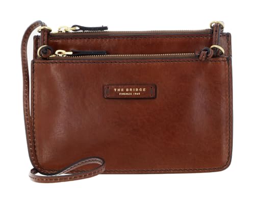 The Bridge Rustici - Schultertasche 21 cm marrone von The Bridge