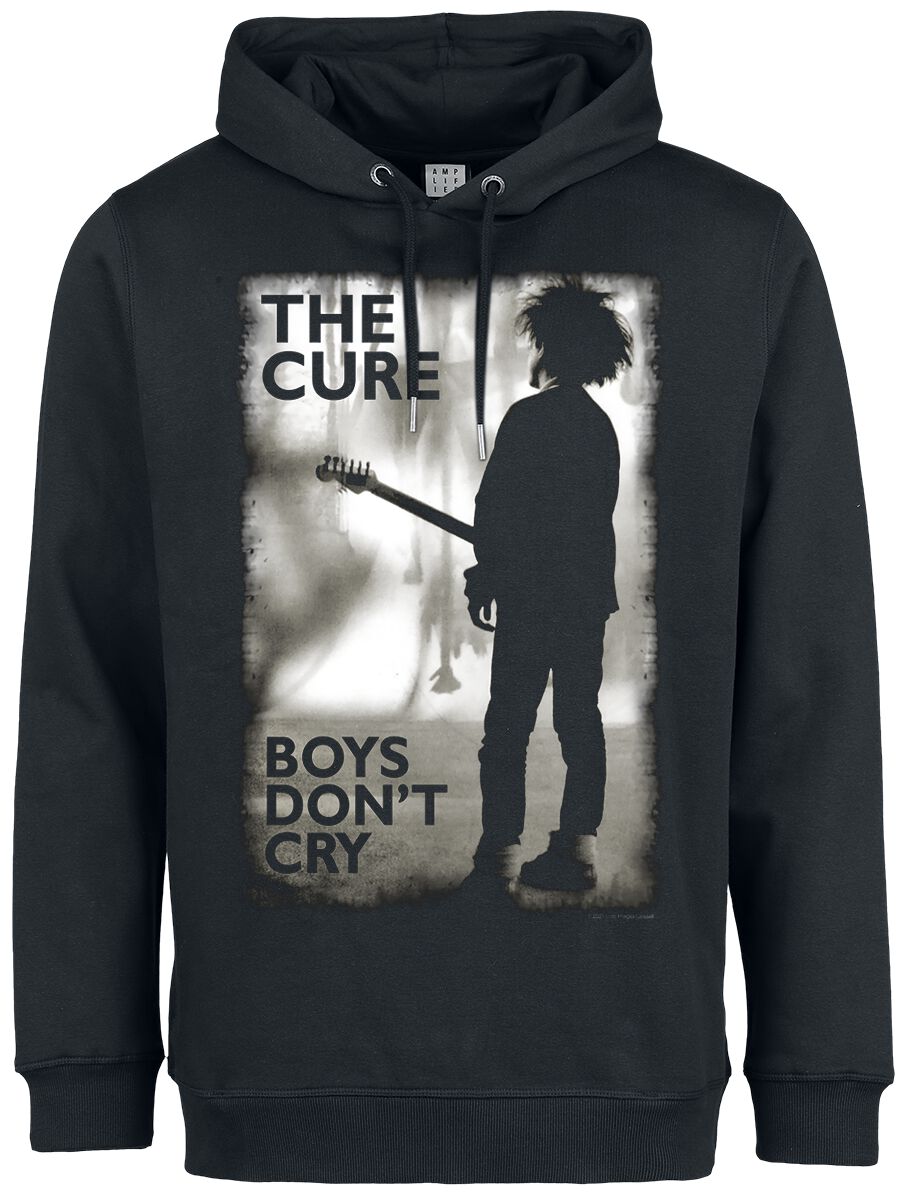 The Cure Kapuzenpullover - Amplified Collection - Boys Don't Cry - S bis 3XL - für Männer - Größe 3XL - schwarz  - Lizenziertes Merchandise! von The Cure