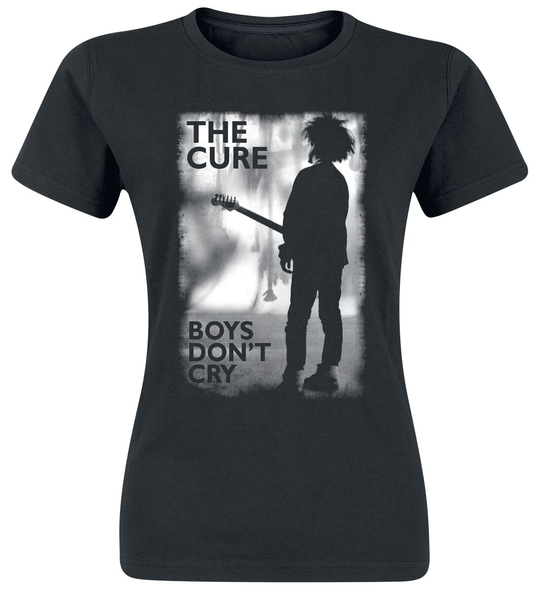 The Cure T-Shirt - Boys Don't Cry - S bis XXL - für Damen - Größe M - schwarz  - Lizenziertes Merchandise! von The Cure