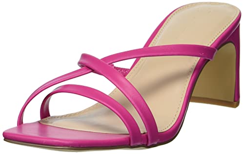 The Drop Damen Amelie Riemchensandalen mit Absatz und Karree,Zehenpartie , Pink , 36.5 EU von The Drop