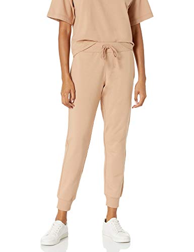 The Drop Damen Grace Jogginghose, extra-weich, Stretch, Rippenbündchen, Praline, 5XL Große Größen von The Drop