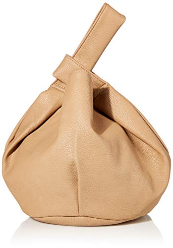 The Drop Women's Avalon Small Tote Bag, Taupe, One Size von The Drop