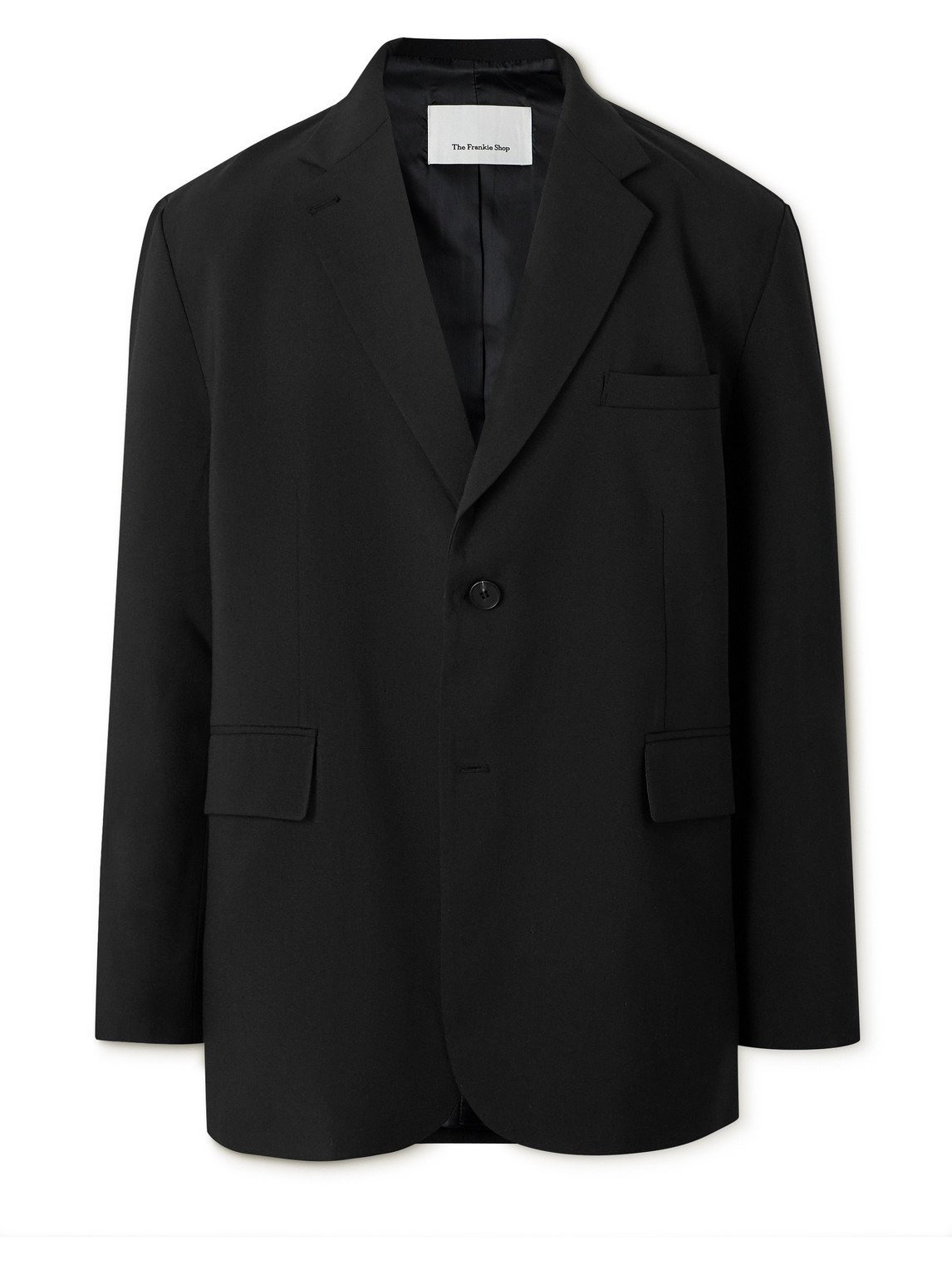 The Frankie Shop - Beo Oversized Woven Suit Jacket - Men - Black - XL von The Frankie Shop