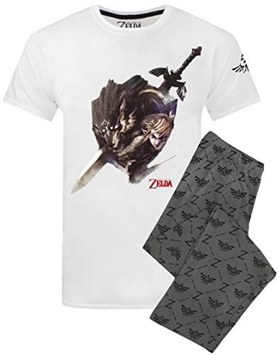 Die Legende von Zelda Pyjamas Mens Nintendo T-Shirt & Lounge Hosen Set von The Legend of Zelda