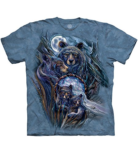 The Mountain Herren Reise in die Traumzeit T-Shirt, blau, X-Groß von The Mountain