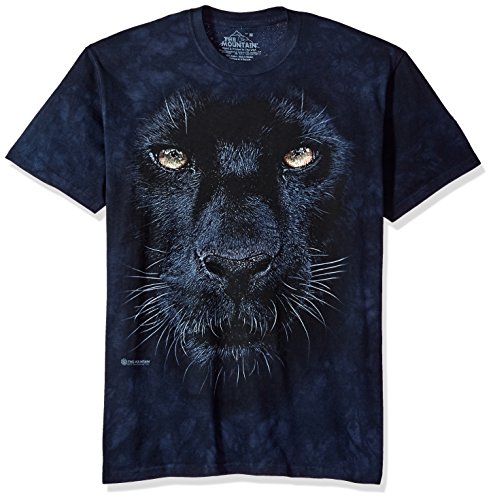 The Mountain Herren Panther Gaze T-Shirt, blau, XX-Large von The Mountain