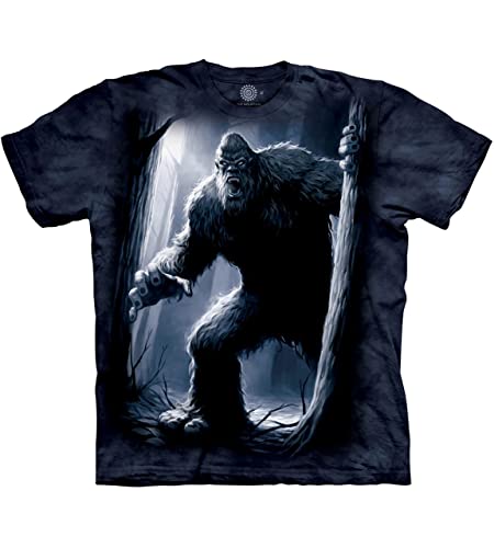 The Mountain Herren Sasquatch T-Shirt – kurzärmelig, Erwachsene, Unisex, blau, XX-Large von The Mountain
