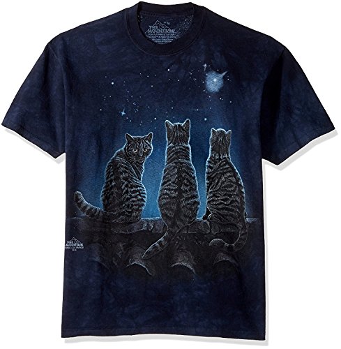 The Mountain Wish Upon A Star Adult T-Shirt, Blue, XL von The Mountain