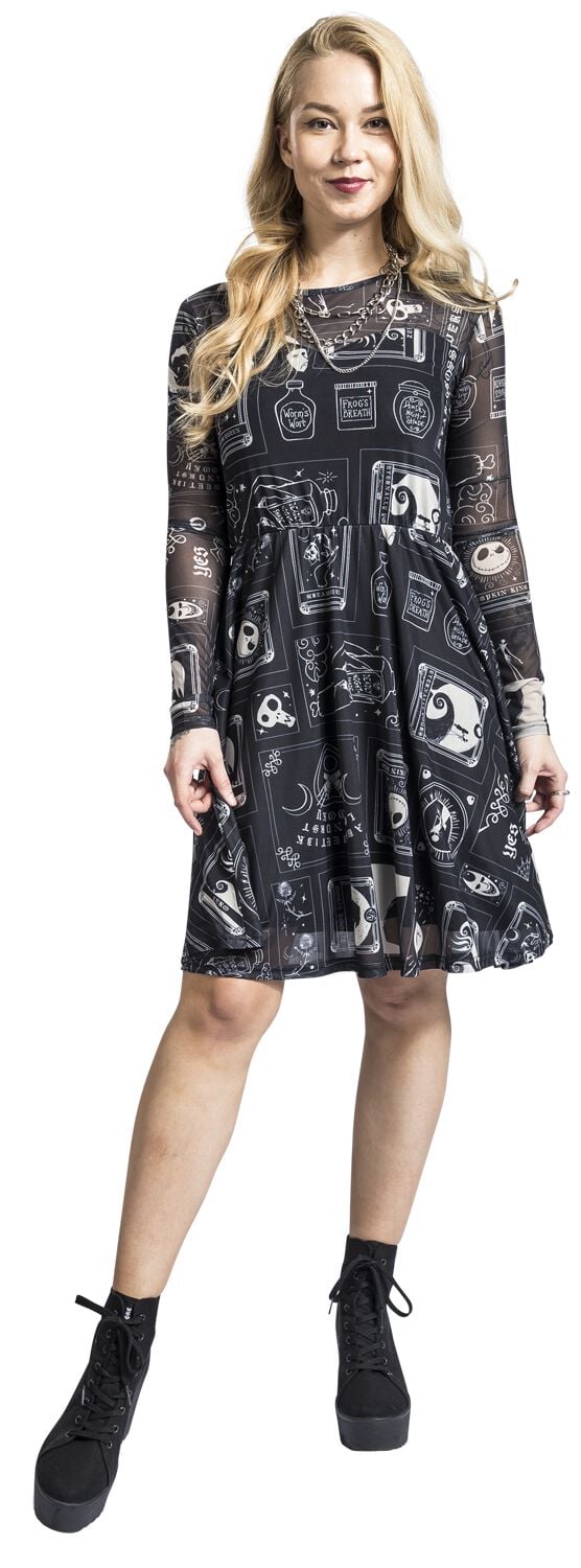 The Nightmare Before Christmas Tarot Mittellanges Kleid multicolor in M The Nightmare Before Christmas Tarot Mittellanges Kleid multicolor in M von The Nightmare Before Christmas