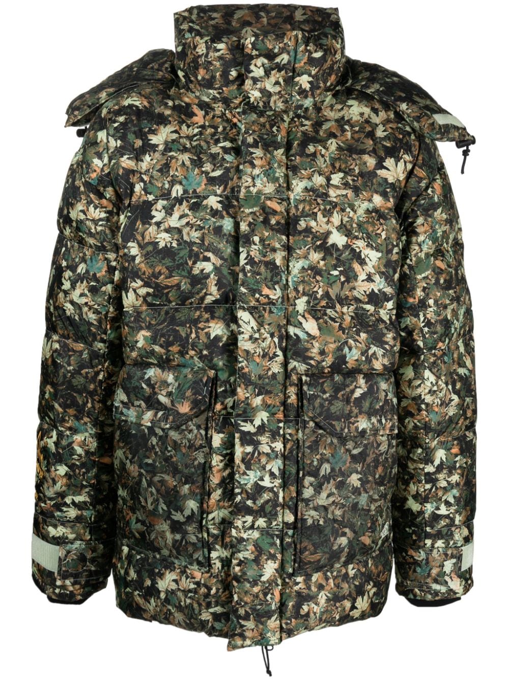 The North Face Gefütterte 73 Jacke mit Blatt-Print - Grün von The North Face